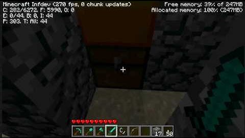 Minecraft LAVA TRAP infdev