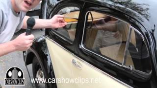 1958 VW Beetle Euro Revisited, Car Show Clips 2016