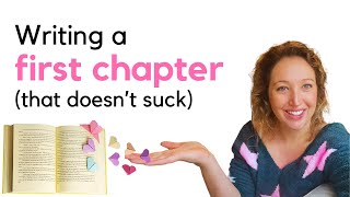 How I write a first chapter + opening MISTAKES to avoid