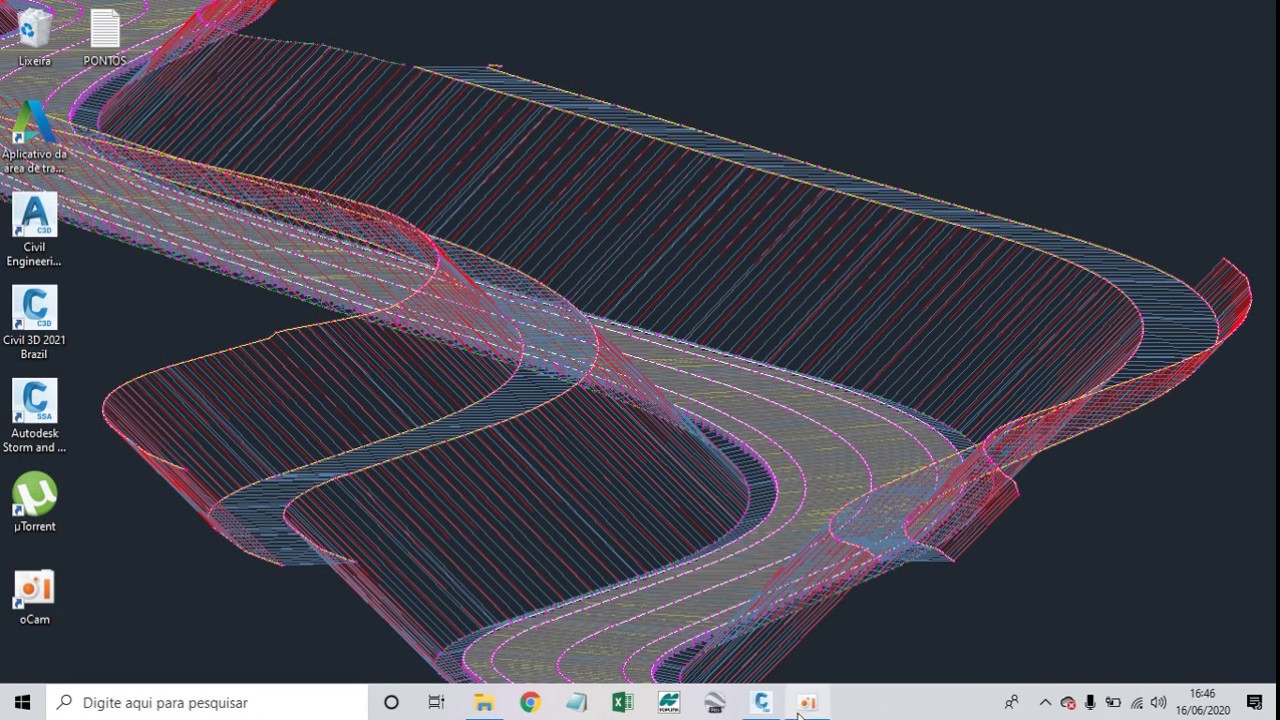 CIVIL 3D FERRAMENTA PARA CRIAÇÃO AUTOMÁTICA DE PONTOS NO ALINHAMENTO.