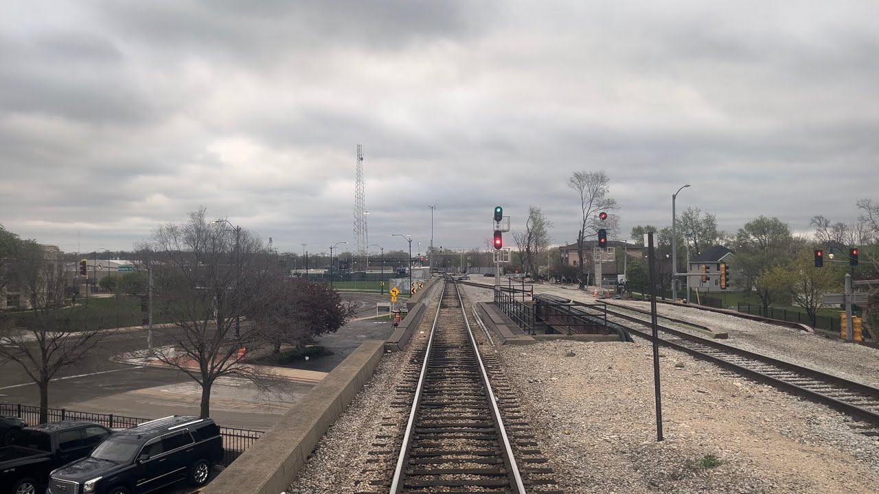 Metra Rock Island Cab Car Ride on Train 704 From Joliet to Chicago