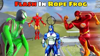 Flash In Rope Frog Ninja Hero | Rope frog ninja hero going to new city screenshot 3