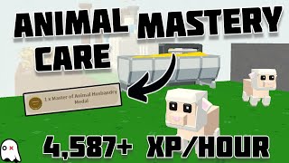 HOW TO GET *MAX XP* FOR ANIMAL CARE | ROBLOX ISLANDS