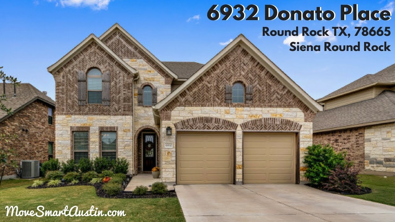 Spacious Siena Round Rock Greenbelt Home! YouTube