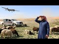 مسيرة أمريكية تقـصف راعي غنم عراقي عواد هادي علي بعد تصويره انزال النخيب الأمريكي في صحراء النجف