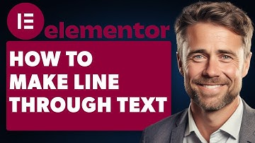 How To Make Line Through Text In Elementor (Full 2024 Guide)