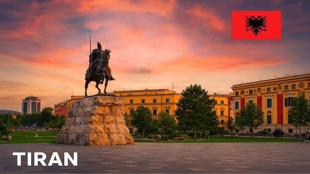 ARNAVUTLUK TİRAN'A GELDİM 🇦🇱