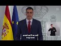 Le discours du premier ministre espagnol contre la guerre en Iran