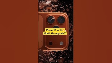 iPhone 17 vs 16 📲 Should You Upgrade? #ytshorts #youtubeshorts #shorts #iphone17 #iphone #tech #yt