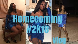 HOMECOMING GRWM + Vlog : 2018