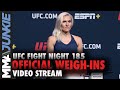 UFC Fight Night 185 official weigh-ins