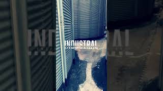 Industrial environment in Heraklion Crete #shorts  #cretebydrone