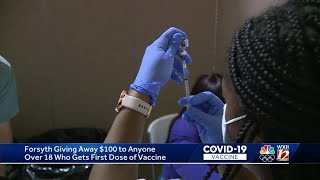 North Carolina to offer $100 gift cards for first-time COVID-19 vaccinations in August