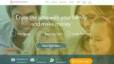 PTC Evolution Script Home Earning Template : Home Earning Template For PTC Evolution Script : 23