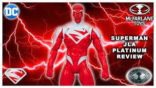 McFarlane DC Multiverse Superman JLA Platinum Chase 7” Action Figure Review | McFarlane Toys #dc