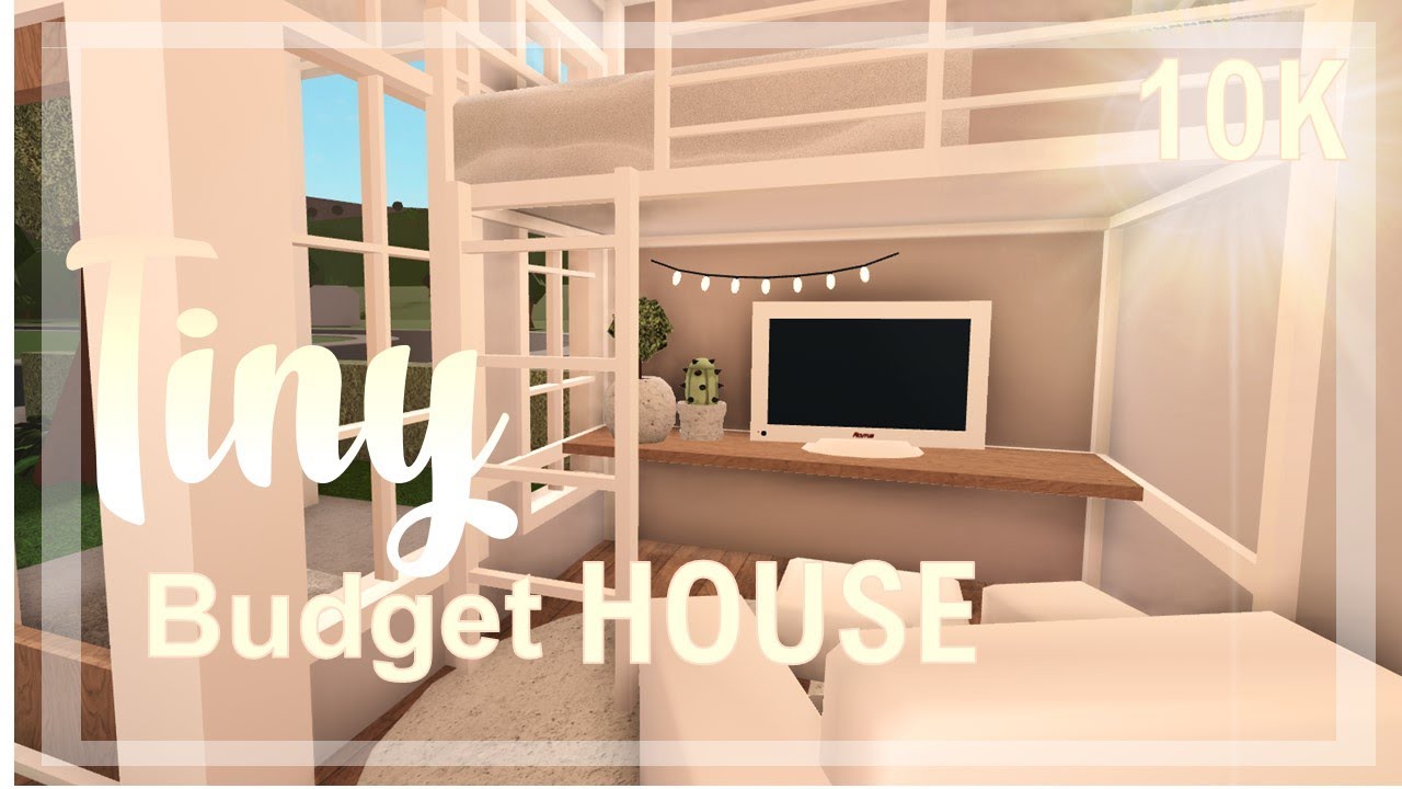 Bloxburg| Tiny Budget House 10K | House Build - Youtube