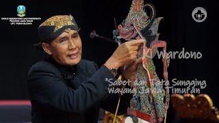 Ki Wardono - Sabet dan tatah sungging Pakeliran Jawatimuran