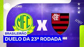 RECORD transmite duelo entre Mirassol e Flamengo pelo Brasileirão neste domingo (16)