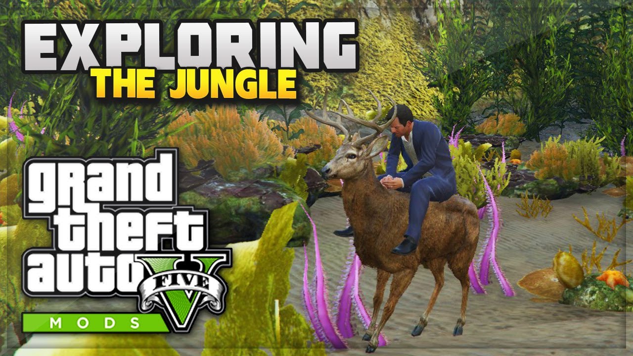 GTA V ONLINE - JUNGLE MOD XBOX 360 !! 1.27/TU27