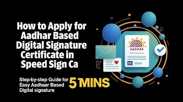 Apply Aadhaar Based Digital Signature|Class 3 DSC @1600 | Full Step-by-Step Guide|Support 9582323934