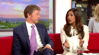 BBC Breakfast-Strike Tom Burke Ruth Kenley Letts HD version