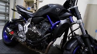 Stunt Cage Removal - (Yamaha Fz-07 Rebuild Series Ep. 1)