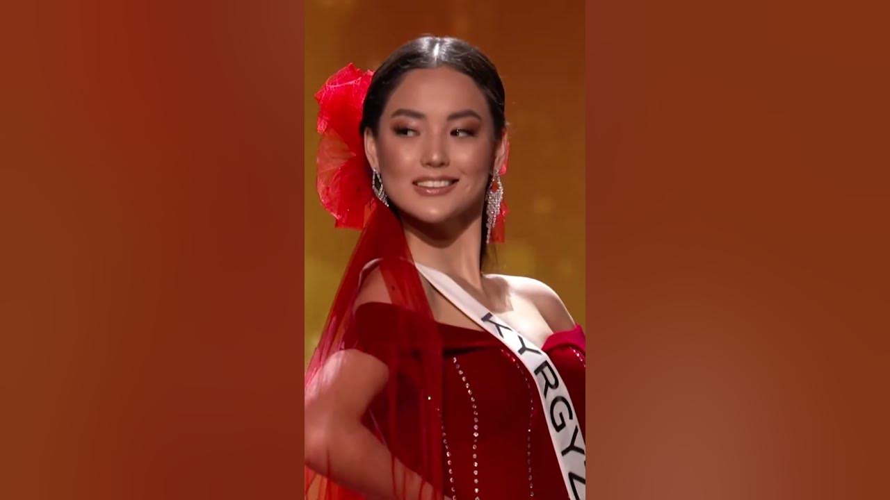Miss Universe Kyrgyzstan Preliminary Evening Gown (71st MISS UNIVERSE