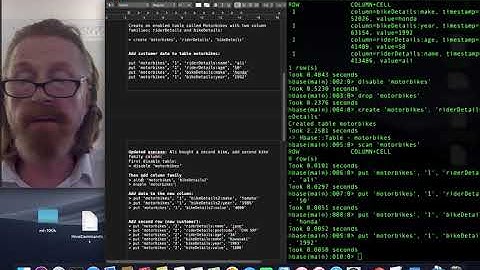 Apache HBASE demonstration - beginners demonstration