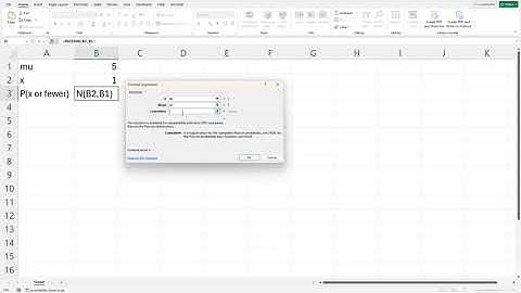 Solving Poisson Distribution Probabilities in Excel: A Six Sigma Guide