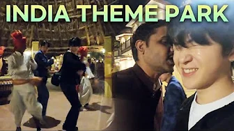 Korean Boys visit INDIA THEME PARK in Jaipur | Choki Dhani Village | Korean Dost in INDIA 2024 ep.5