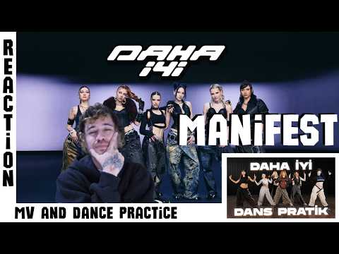 Former DANCER reacts to manifest - Daha İyi | Official Music Video and Dance Practice