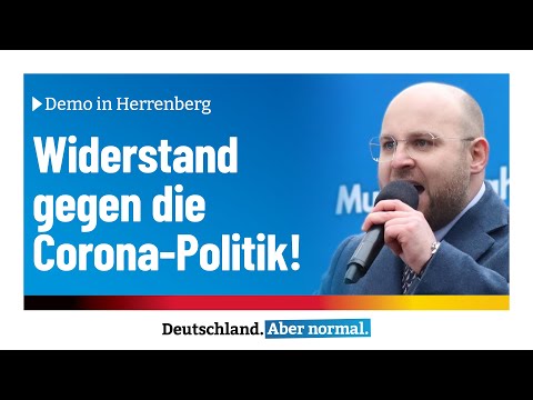 Demo in Herrenberg: Widerstand gegen die Corona-Politik!