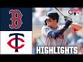 Red Sox Beat Twins 9-5 | Full Game Highlights ⚾