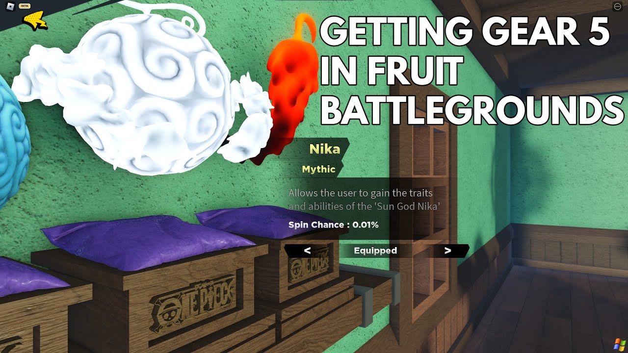 How to get fruit battlegrounds gear 5｜TikTok Search