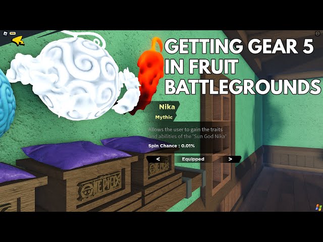 How To Get Gear 5 in Fruit Battlegrounds Roblox - TechStory