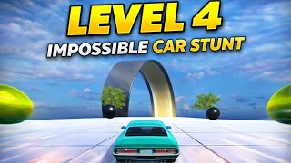 Level 4 Impossible Loop Car Stunt | Crazy Ramp Challenge Gameplay  screenshot 5