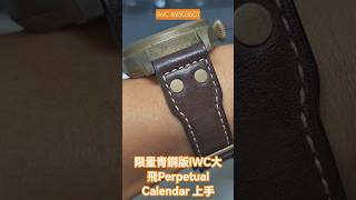 IWC IW503601青銅大飛Perpetual Calendar限量版全球250隻