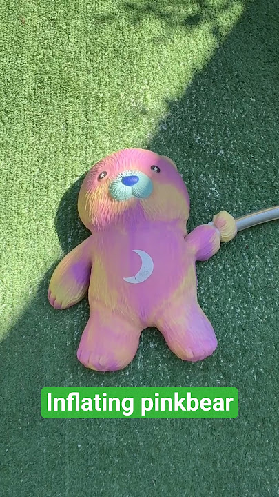 Pompa dan gembungkan boneka beruang #shorts #shortvideo #inflating #shortviral #shortfeed