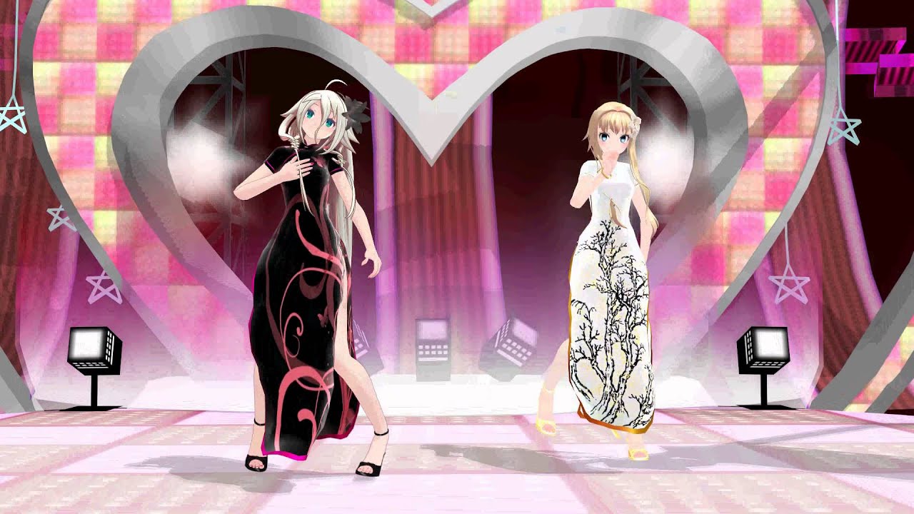 MMD kiss me aishiteru SeeU and IA