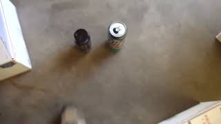 Crushing Collectible Cans That Nobody Bought