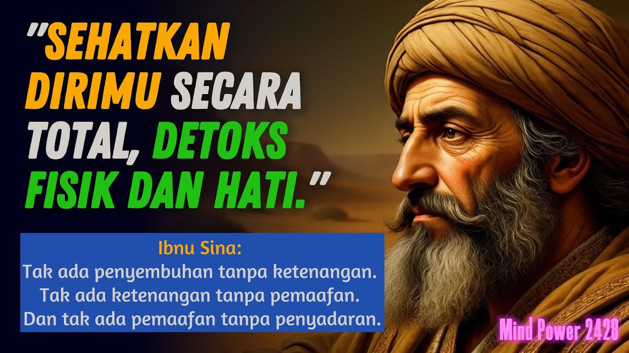 Rahasia Ibnu Sina: Cara Membersihkan Hati & Tubuh yang Dilupakan Zaman Modern!