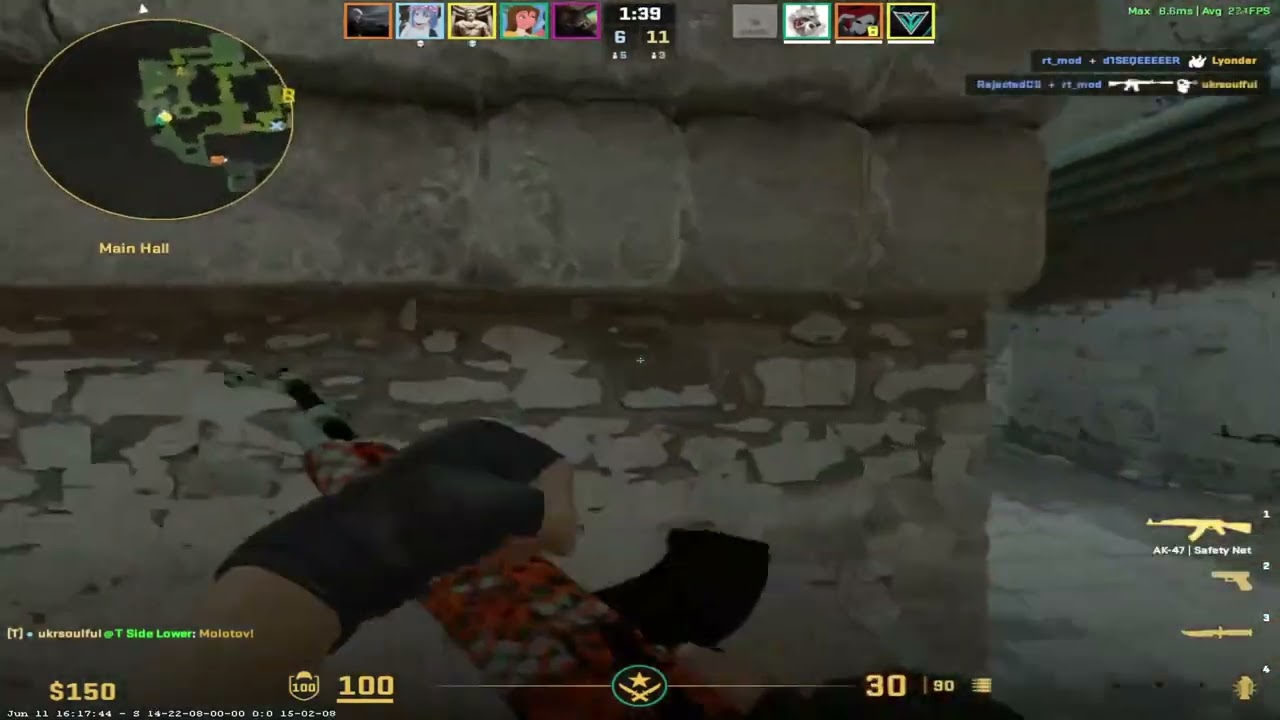 "YOU CAN'T C*KA MOLLY BL*AT" | 