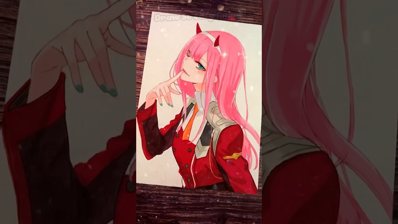 draw zero two with 4 levels #art #shorts