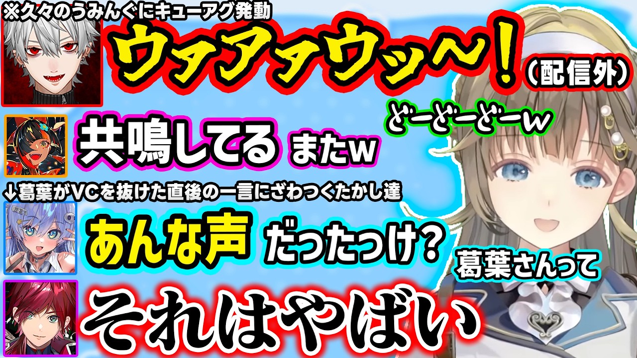 リサ家に鳴り響くキレ声に同居人の存在を疑うはなび、うみんぐの子供(?)を盗作しまくるローレン、たかしウォチパで再会したうみんぐに共鳴する配信外葛葉に爆笑する一同ｗ【ぶいすぽ/切り抜き/英リサ/VCT】