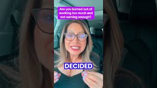 Are you feeling burned out of working to much and not earning enough ? I have the solution for you