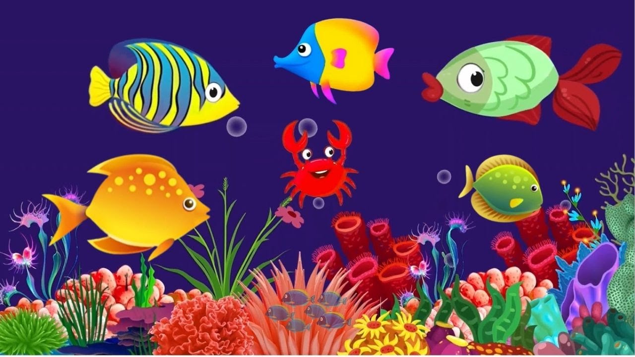 Baby Lullaby🐟Soothing fishes🐟Calming Undersea Animation🐟Aquarium #lullaby #sleepmusic #294