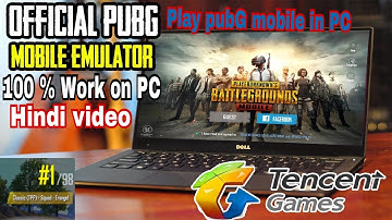 How to Play PUBG Mobile on PC OFFICIAL Tencent Emulator FREE DOWNLOAD [ HINDI ]