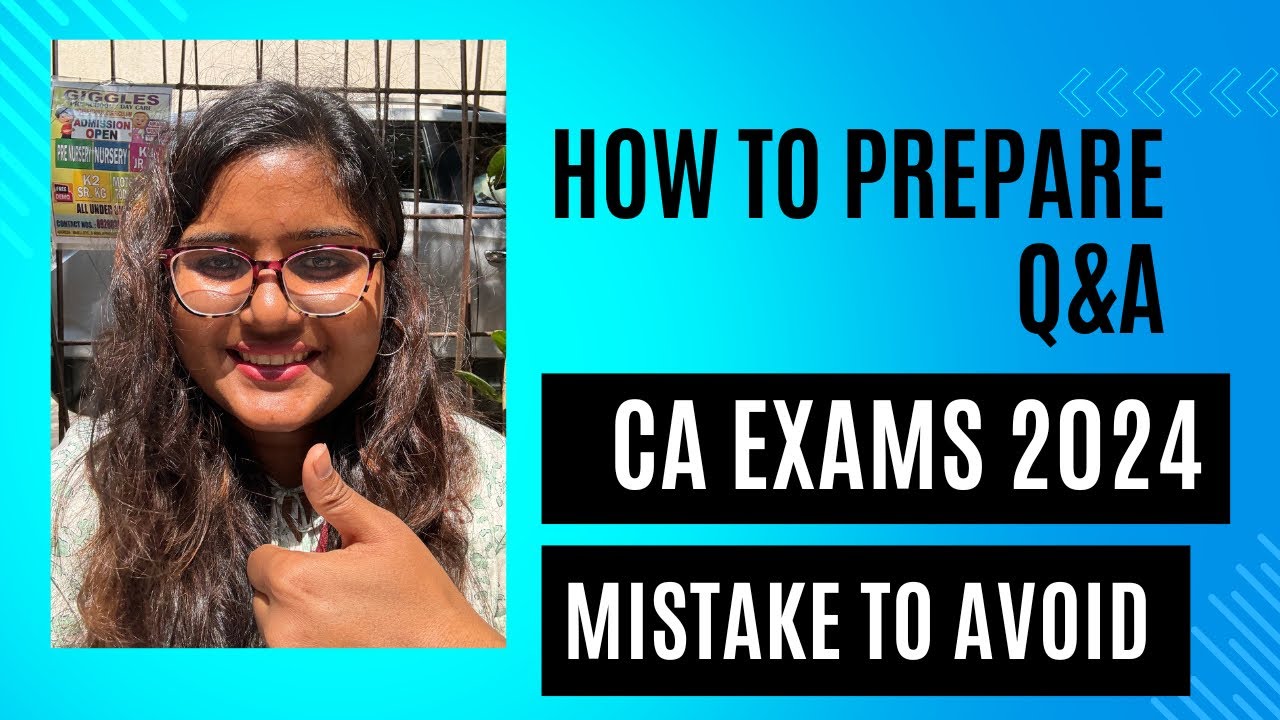 Q & A practice | CA Exams September/ November 2024 | Are you doing it ...