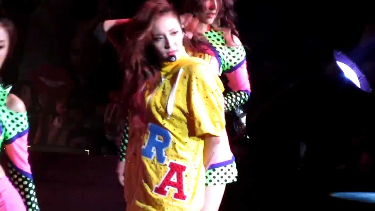 Kiss (Slow Version) - Dara 2NE1 New Evolution Tour NJ 120817