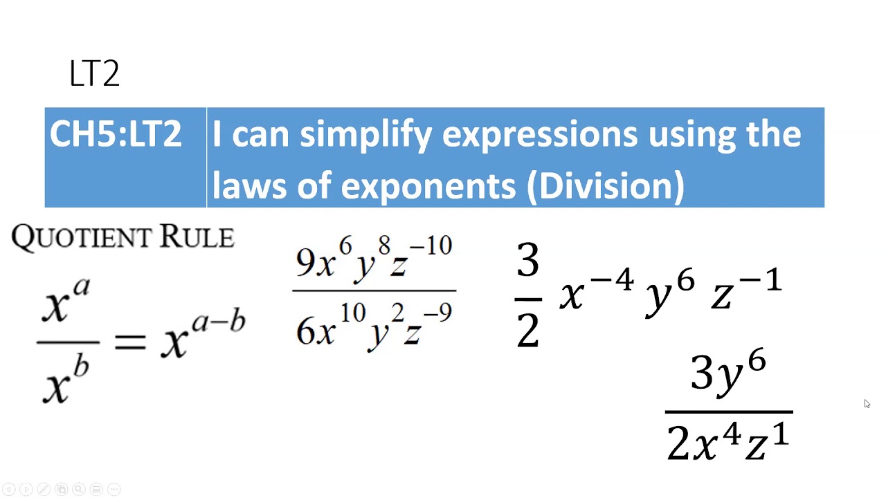 Quotient Rule YouTube